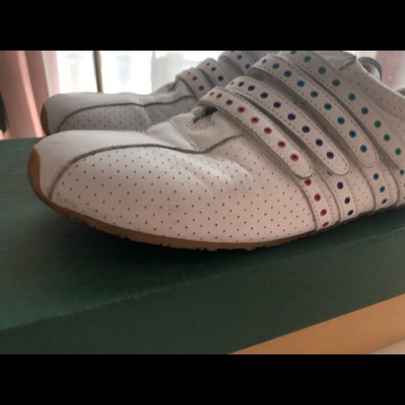 Lacoste white sneakers (size 9) - Picture 4 of 7